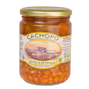Lentejas Estofadas Ecológicas 445ml. x 12uds.