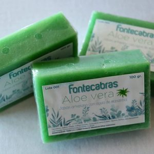 Pack de 10 Jabónes Agua Fontecabras – Aloe Vera