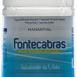 Agua Mineral Natural Fontecabras Palet de 120 uds x 5L