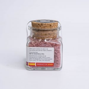 Pétalos de Sal & Vino, Tarro 80g / Sal de Manantial