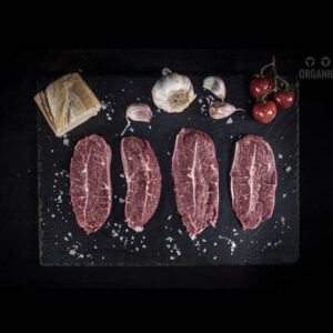 1 kg de Filetes lomo bajo de carne de angus ecológico sin hueso