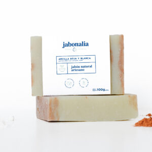 Jabón de Arcilla Roja y Blanca