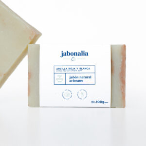Jabón de Arcilla Roja y Blanca