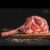 1 kg de Tomahawk de aguja con hueso de carne de ternera orgánica